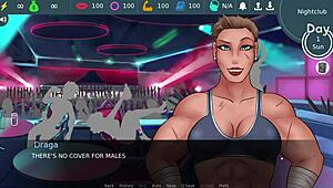 I had rough sex with futanari in the pub, it was so intense and I creampied her ass.