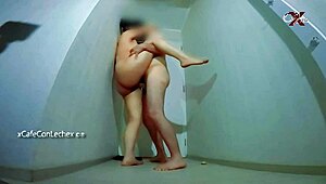 The petite peruvian brunette teen gets roughly anal fucked and moves like a professional whore