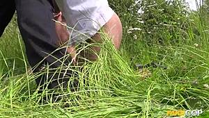 Rookie cop in threesome