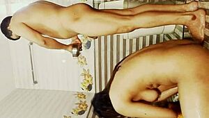 girl getting roughly fucked by her boyfriend, sucking and anal too 😈💦