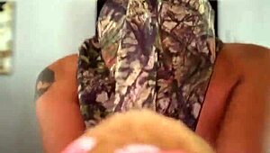 Milf robber fucks neighbor's husband!