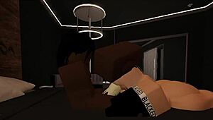 Roblox Snowbunny Cheats On Boyfriend With Big Black Cock In Fan Session