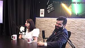 Lady snow and lord kenobi in sheer red lingerie explore passionate sex after overcoming market struggles and pregnancy in brazilian amateur compilation