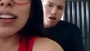 I show my husband how his best friend fucks me when he's away