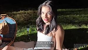 hunt4k teen 18+ chloe heart was seduced and taken in public in front of her bf