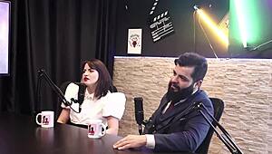 Lady snow and lord kenobi in sheer red lingerie explore passionate sex after overcoming market struggles and pregnancy in brazilian amateur compilation