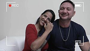 Entrevista com a família macettare acabou com a kel fazendo uma dupla penetração completo no red