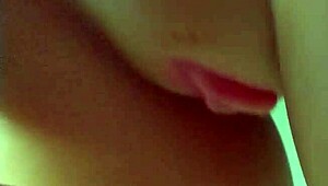 rubbing against her curvy body