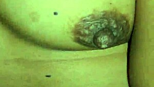 latina wife in black panties gets cum shot.