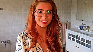 Movie night turns into wild sex with best friend