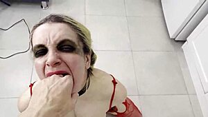 Did I tease and dominate my squirting girlfriend with rough anal in the kitchen?