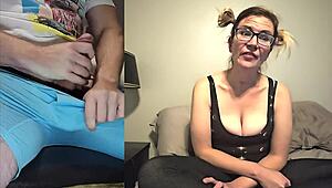 Blake Lee Watches Him Stroke His Cock Intensely