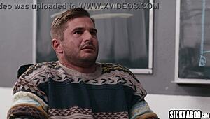 two big ass teachers fuck colleague after catching him