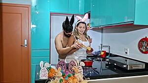 Receitinha De Páscoa With Coelhinha Mama Taking Lots Of Cenoura