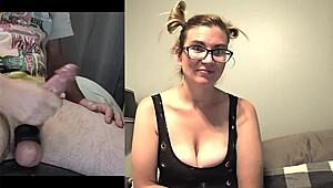 Blake Lee Watches Him Stroke His Cock Intensely