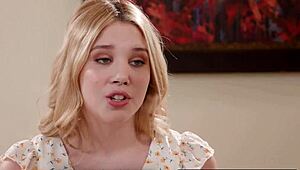 busty milf dee williams titty fucks while stepbae watches