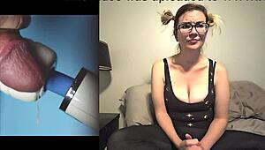 Blake Lee Watches Him Stroke His Cock Intensely