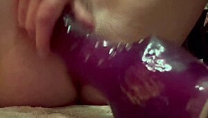 Italian horny artemisia love stretches anal with dildo slow motion