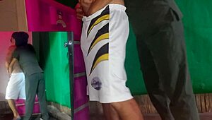 The last meeting stepmother tells her stepson he'll travel to the united states for work and it's the last time they'll have sex at home