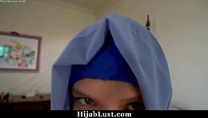 Hijab Teen Invites Friend for Intimate Adventure