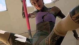 Dancing On The Pole And Enjoy The Good Moments In Life Thanks To 2Beepole For Teaching Me New Skills -- Inkedgirl D