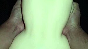 Sally begs for anal in doggy, I cum in her ass!