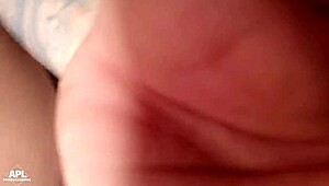 With so much heat my stepsister walks around house in little clothes