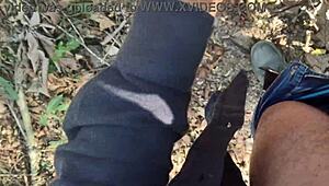 Sex In The Park With Married Fan