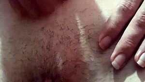 Young Prostitute With Small Tits And Hairy Pussy Goes Out Without Panties