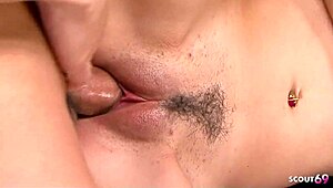 Slim Japanese Teen Tries First Anal and DP