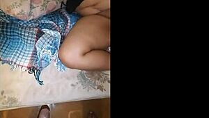 Real homemade video of a cuban woman