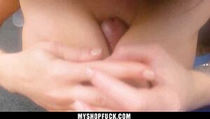 Officer Subtly Treats Megan Maiden Like A Store Thief In Office