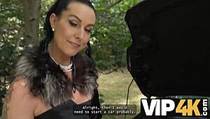 Vip4k Hot Mature Brunette Texas Patti Knows How To Turn On Men In Public!