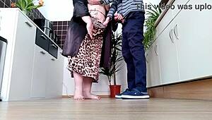 fucking my big ass mother-in-law doggy style?