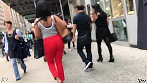 Discover a beautiful hidden chocolate piece in candid ebony moments