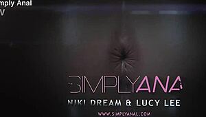 Simplyanal - Lucy Li Nikki Dream - Lesbian Anal