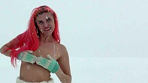 let's cool down outdoors, flashing in the garden