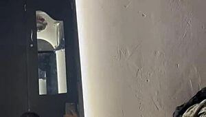 My Neighbor Saw The Video And Came To Fuck In Front Of The Mirror!