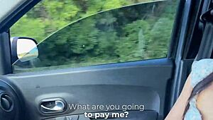 the poor girl couldn't pay the cab driver, offered her body