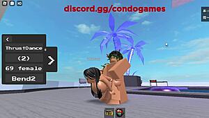 Piping another Roblox girl.