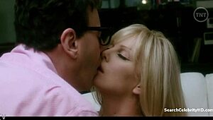 charlize theron looks sexy in the life and d peter sellers 2004 😍
