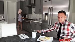 mylfex - sensual housewife made the perfect breakfast for her tactless man