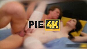 I got so lucky banging that flexible russian ballerina in a wild creampie session