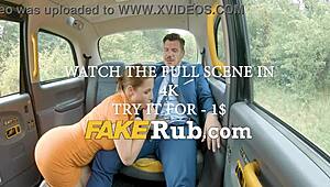 Did you see the amateur riding in the taxi for cash?!