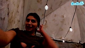 Sexy amateur soldier fingers wet pussy on webcam