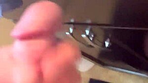 Watch me stroke my big hairy cock