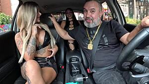 Ted learns sound mixing with his tongue deep in DJ Jhenny's pussy?