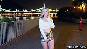 Blue Eyed Blonde Hottie Lily Blossom's Tight Ass Pounded Hard