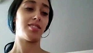 i fuck that hot skinny girl at home and she cum on tits too