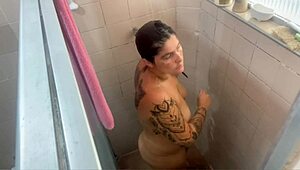 hidden camera in the bathroom sexy bath